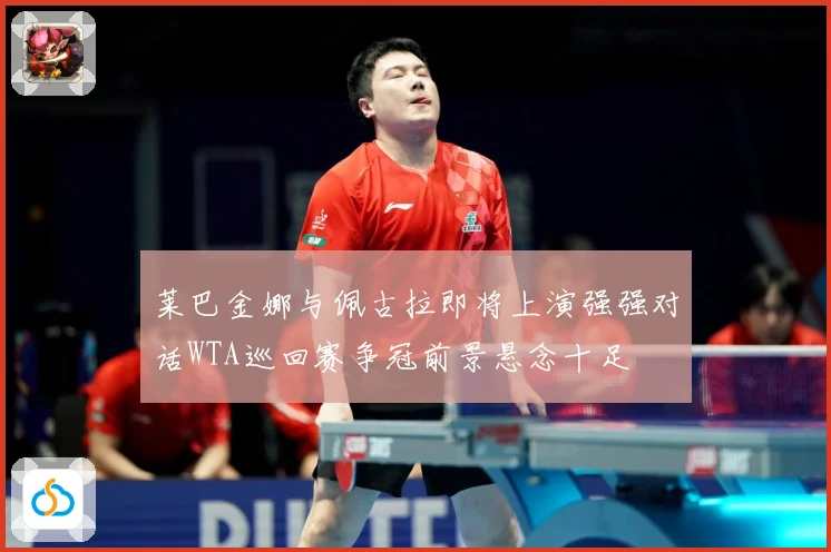 莱巴金娜与佩古拉即将上演强强对话WTA巡回赛争冠前景悬念十足